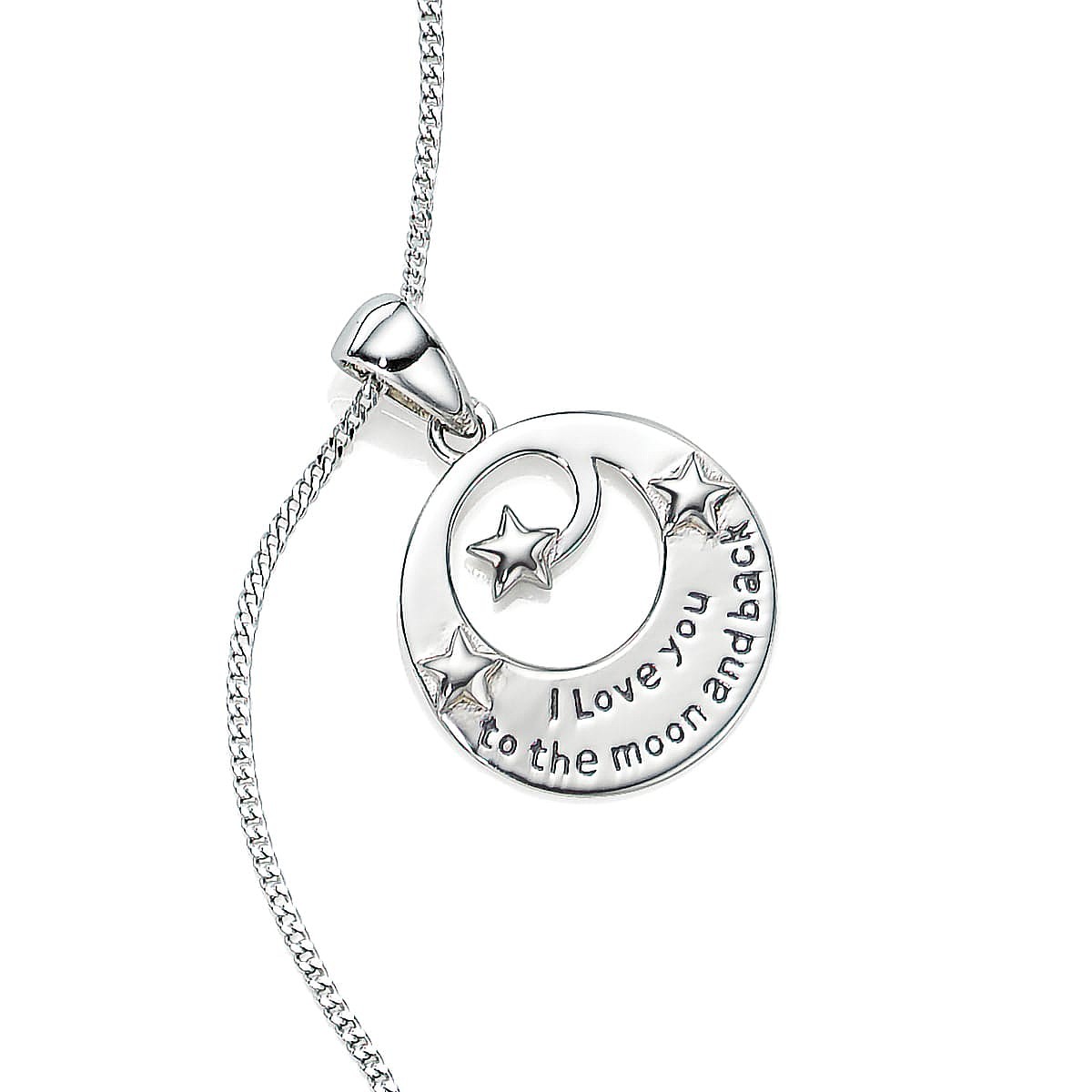 Pendentif en Argent C'est Écrit Dans les Étoile