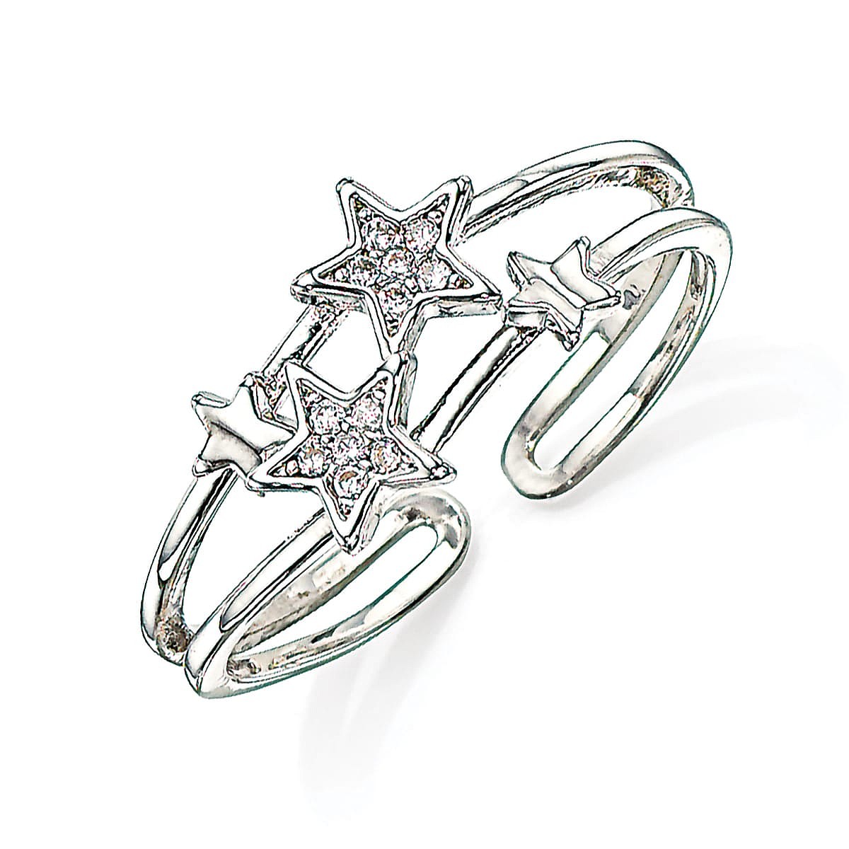 Bague Étoiles Alignées