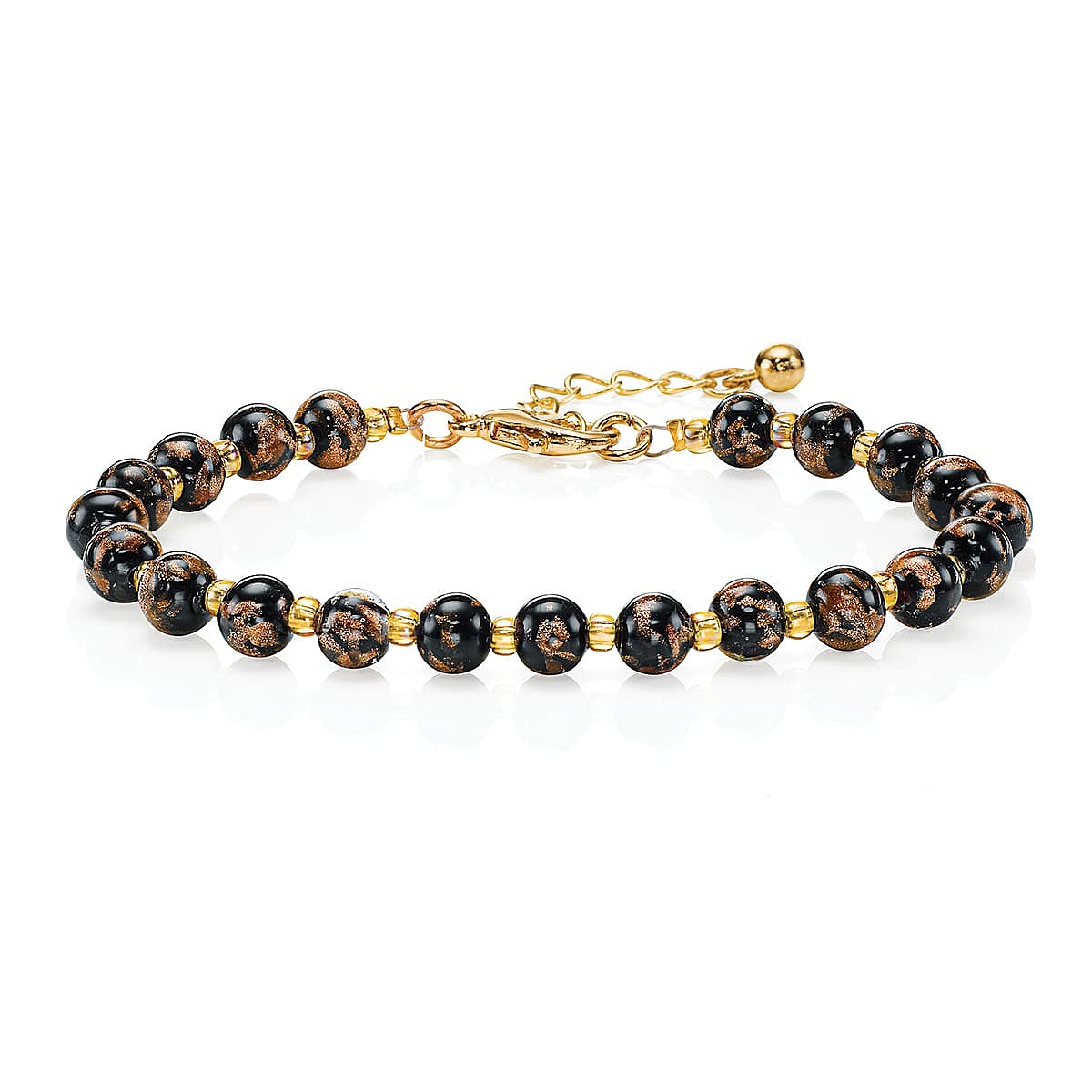 Bracelet Murano Muse de Minuit