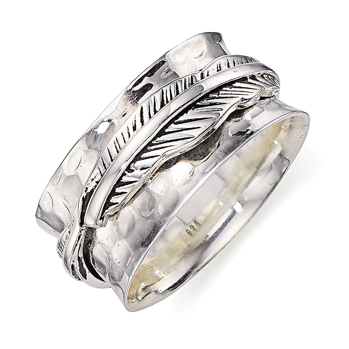 Bague en Argent Enveloppée d’Espoir