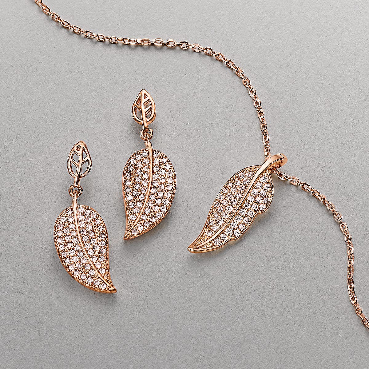 Parure Feuilles Luxuriantes
