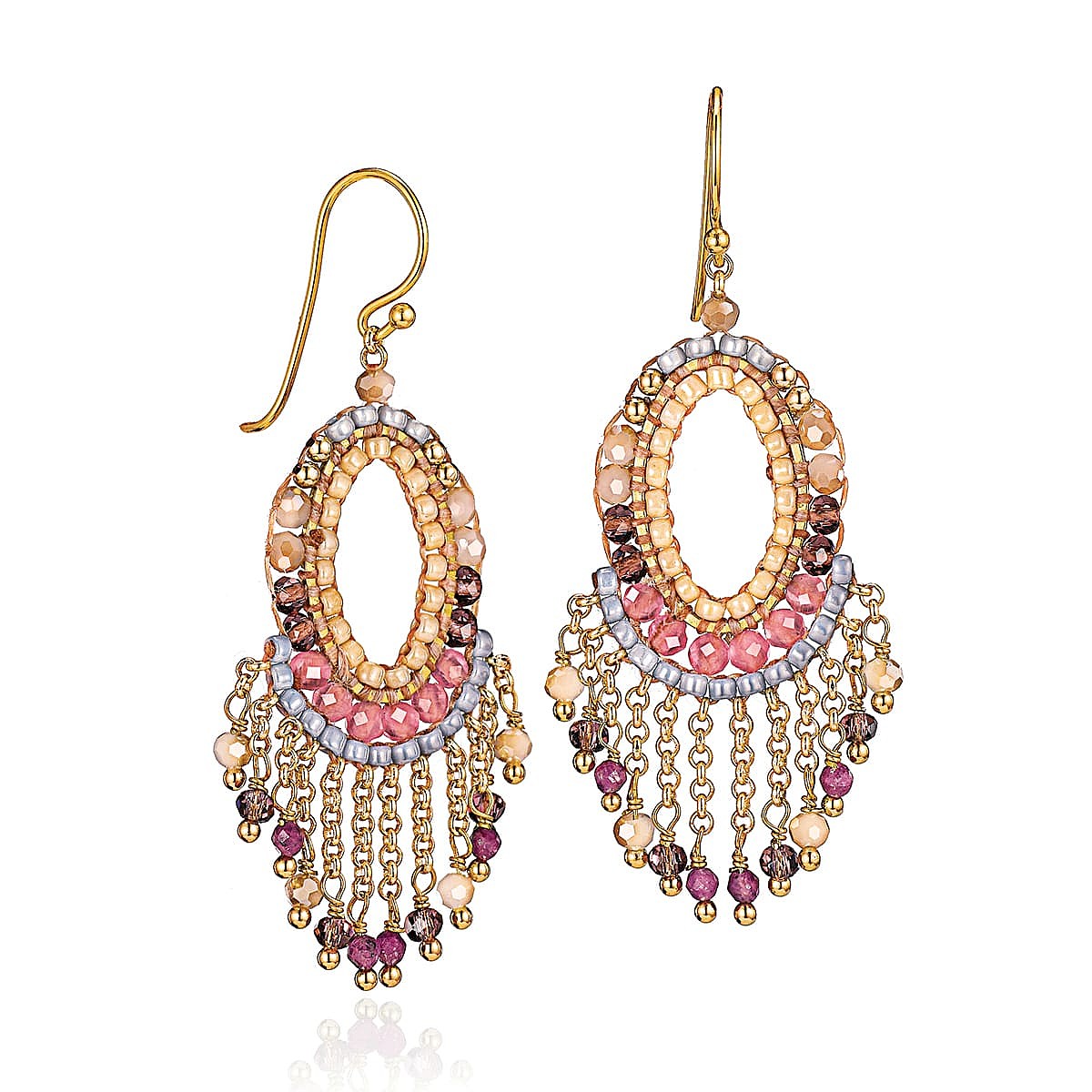 Boucles d'oreilles Brise Rosée
