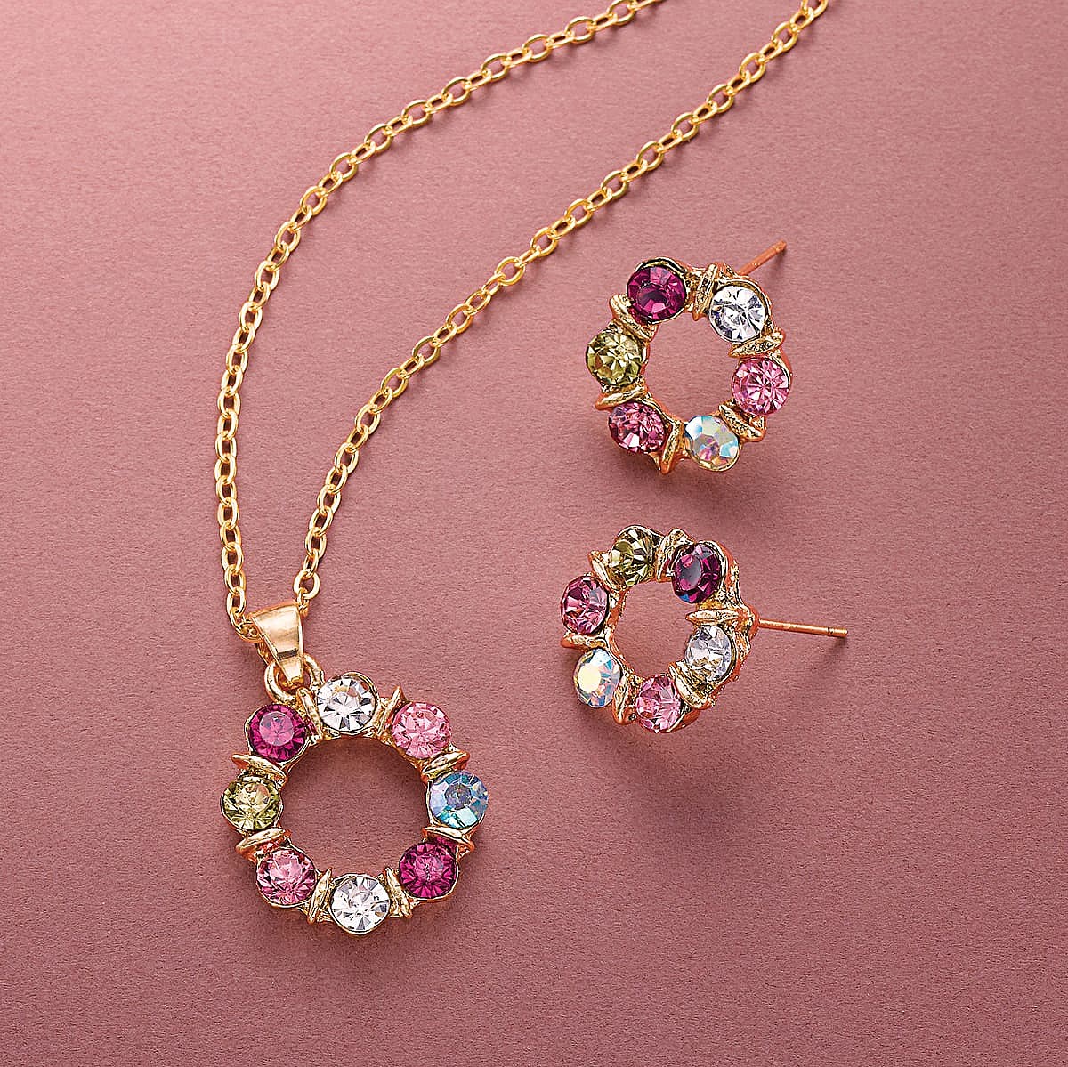 Parure Pastel Poétique