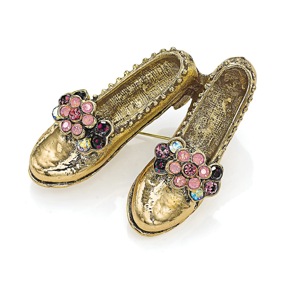 Broche Souliers Fleuris