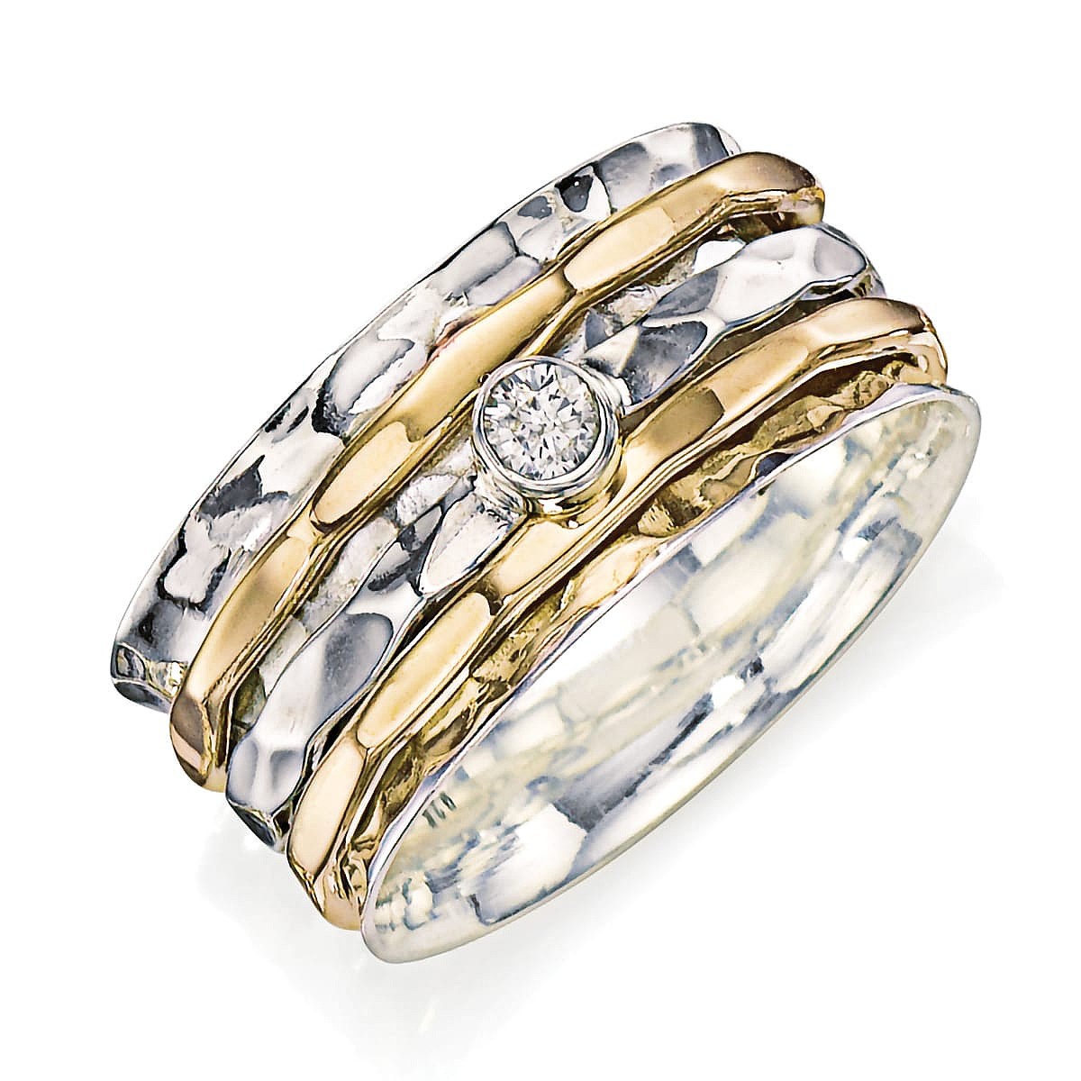 Bague Tournante en Argent