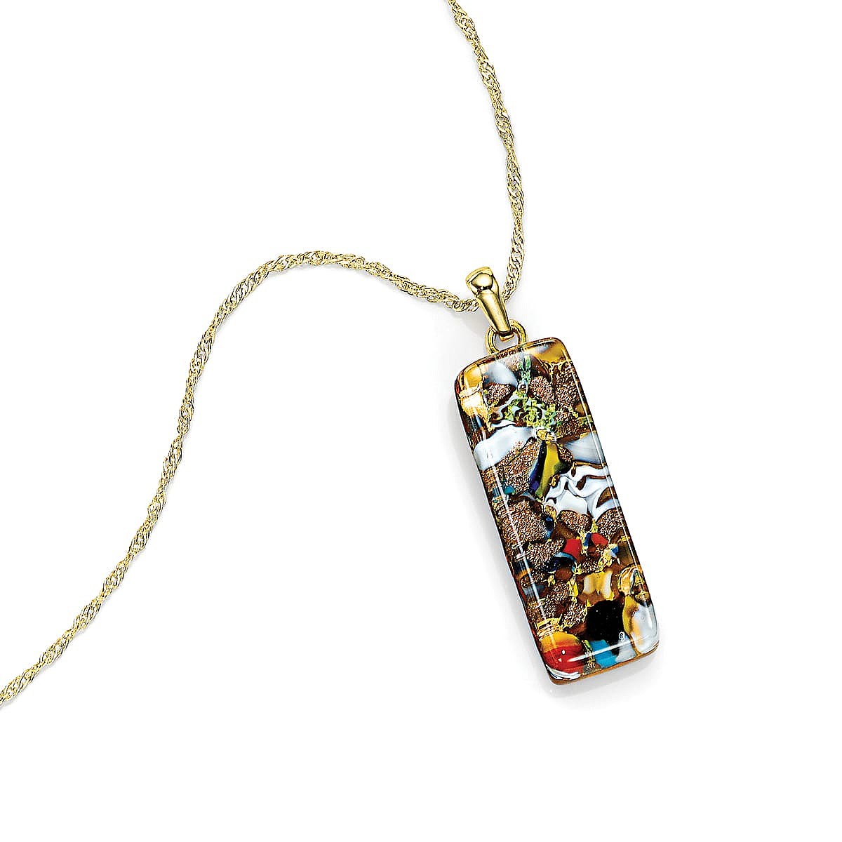 Pendentif Murano Souffle du Crépuscule