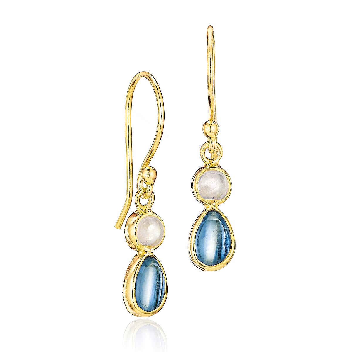 Boucles d’oreilles en pierres Dans les Airs