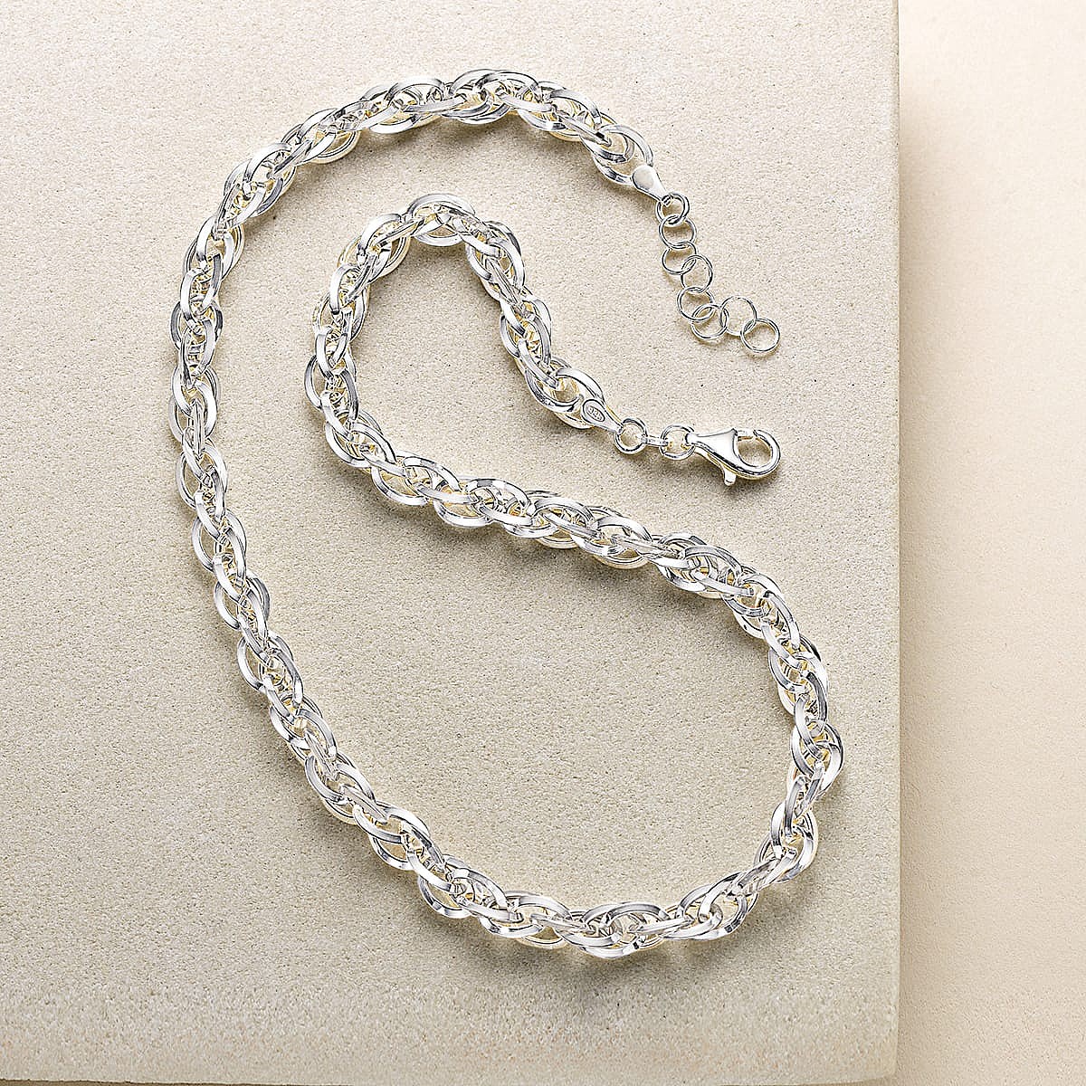 Collier Argent Torsade Intemporelle