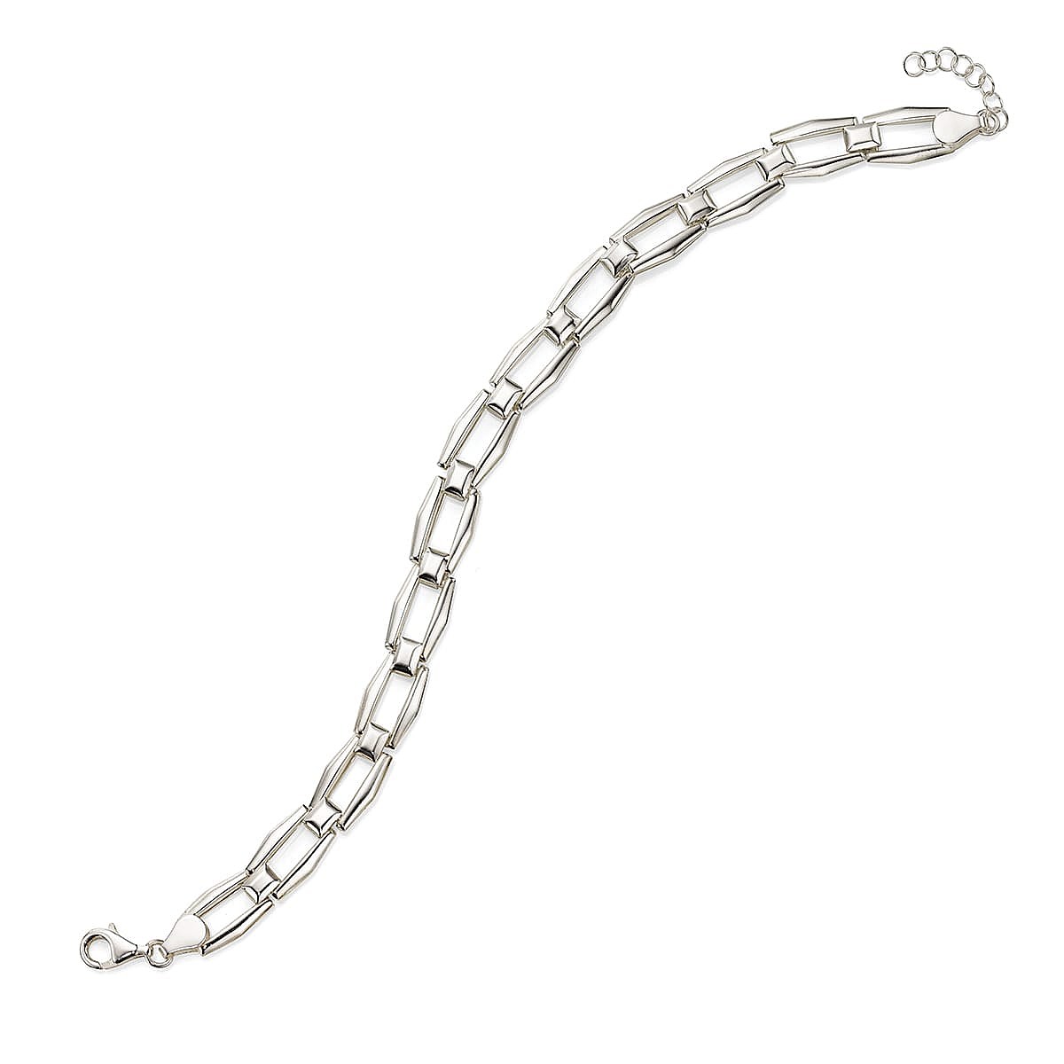 Bracelet en Argent Finesse Encadrée