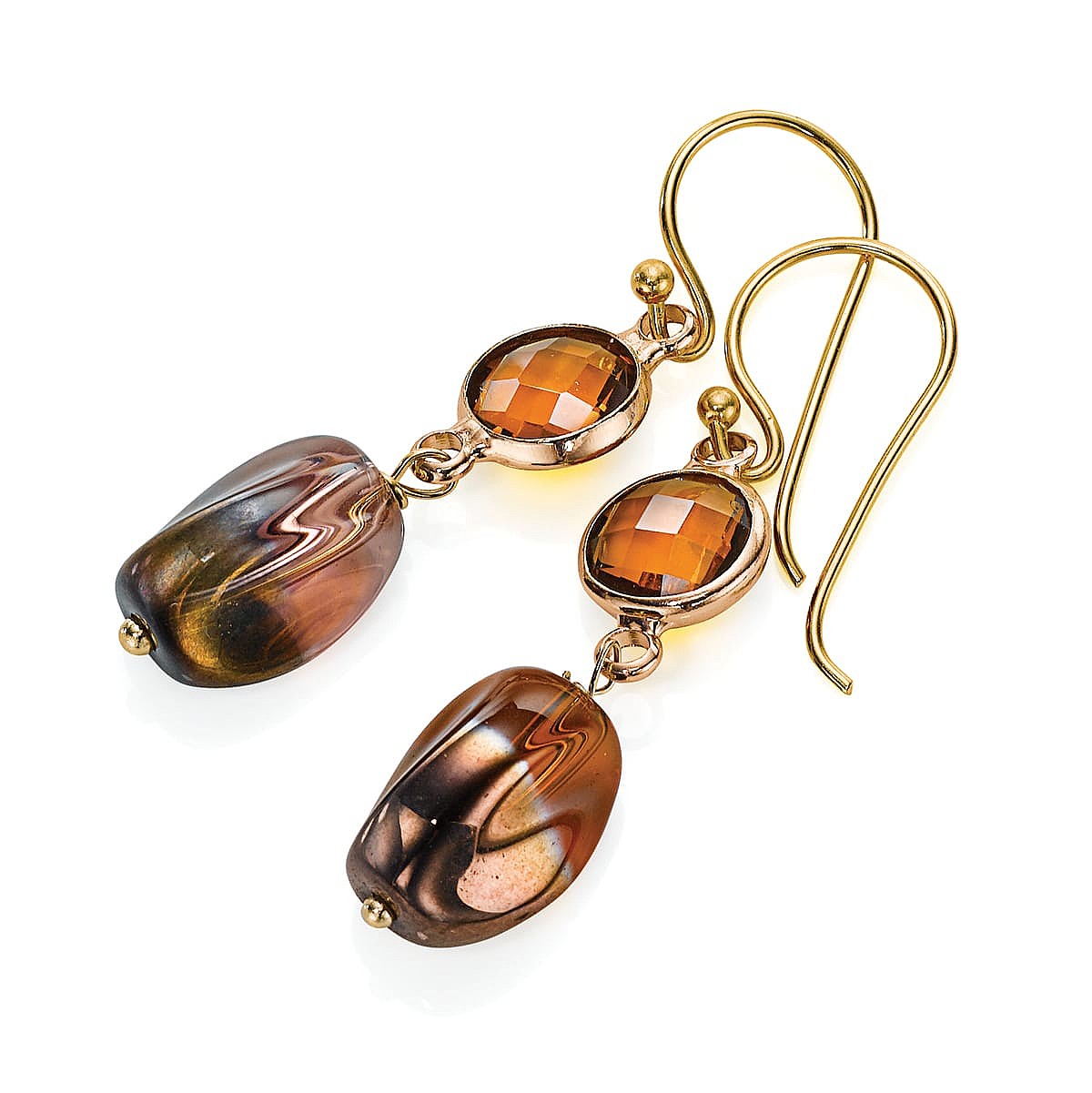 Boucles d'oreilles Chaud Comme la Braise