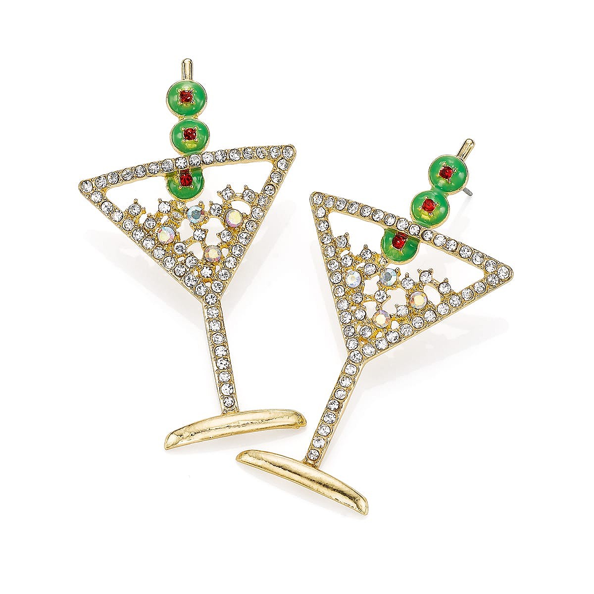 Boucles d'oreilles Secoué et Étincelé