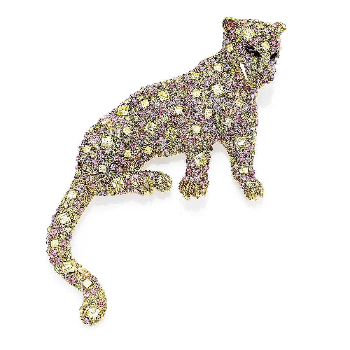 Broche Léopard de Luxe
