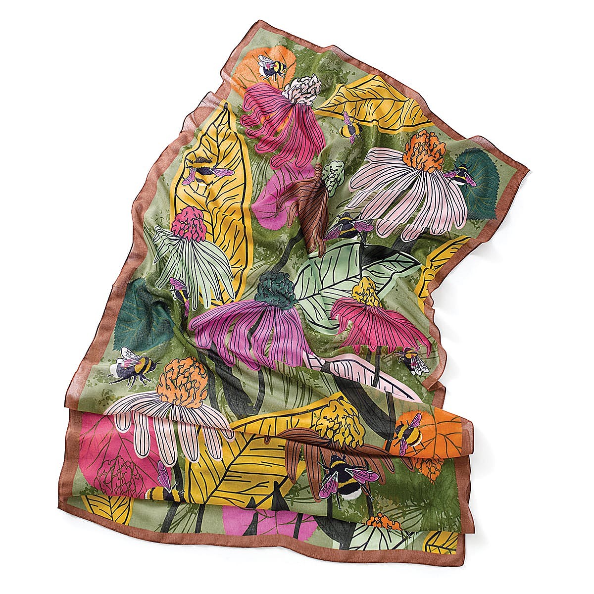 Foulard Imprimé Floral