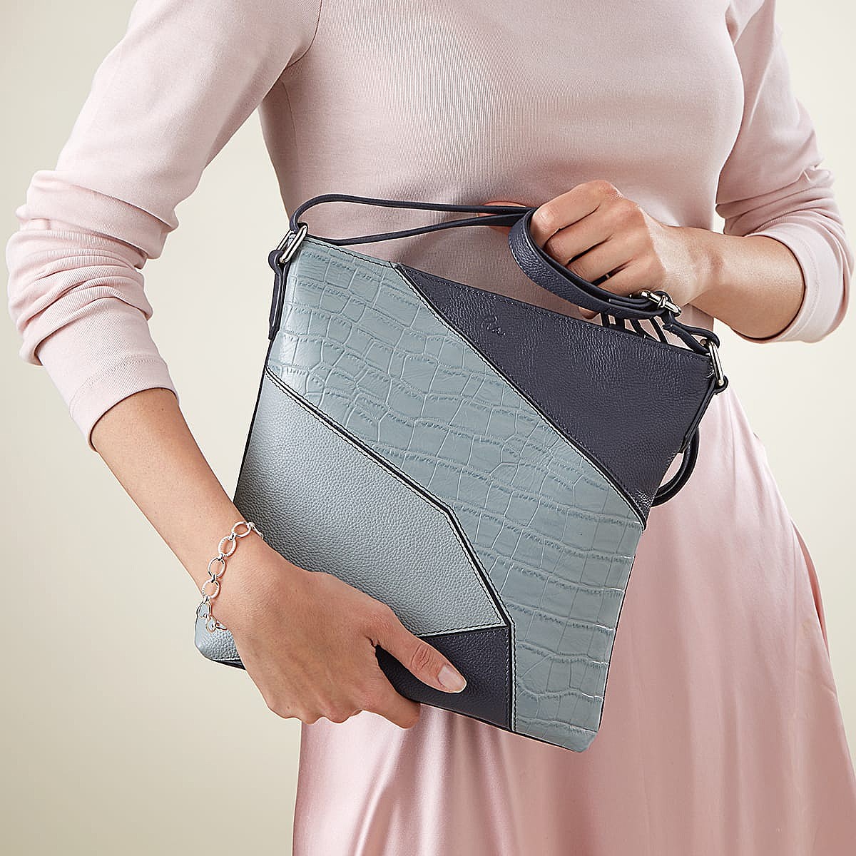 Sac Bandoulière en Cuir Vers le Ciel