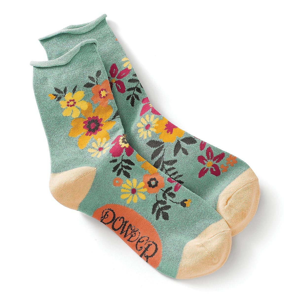 Chaussettes Fleurs Printannières