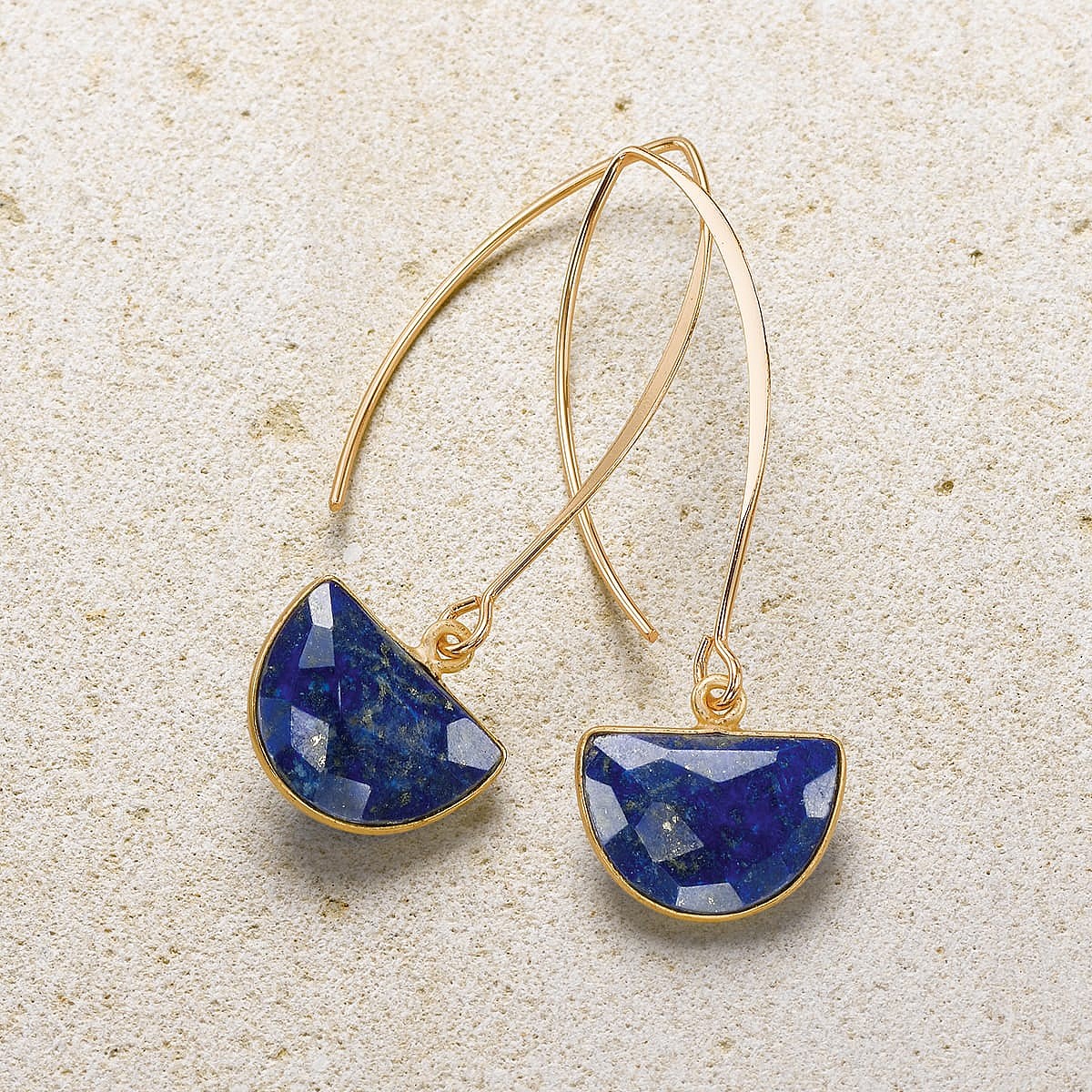 Boucles d'oreilles Lapis Inspiration Céleste
