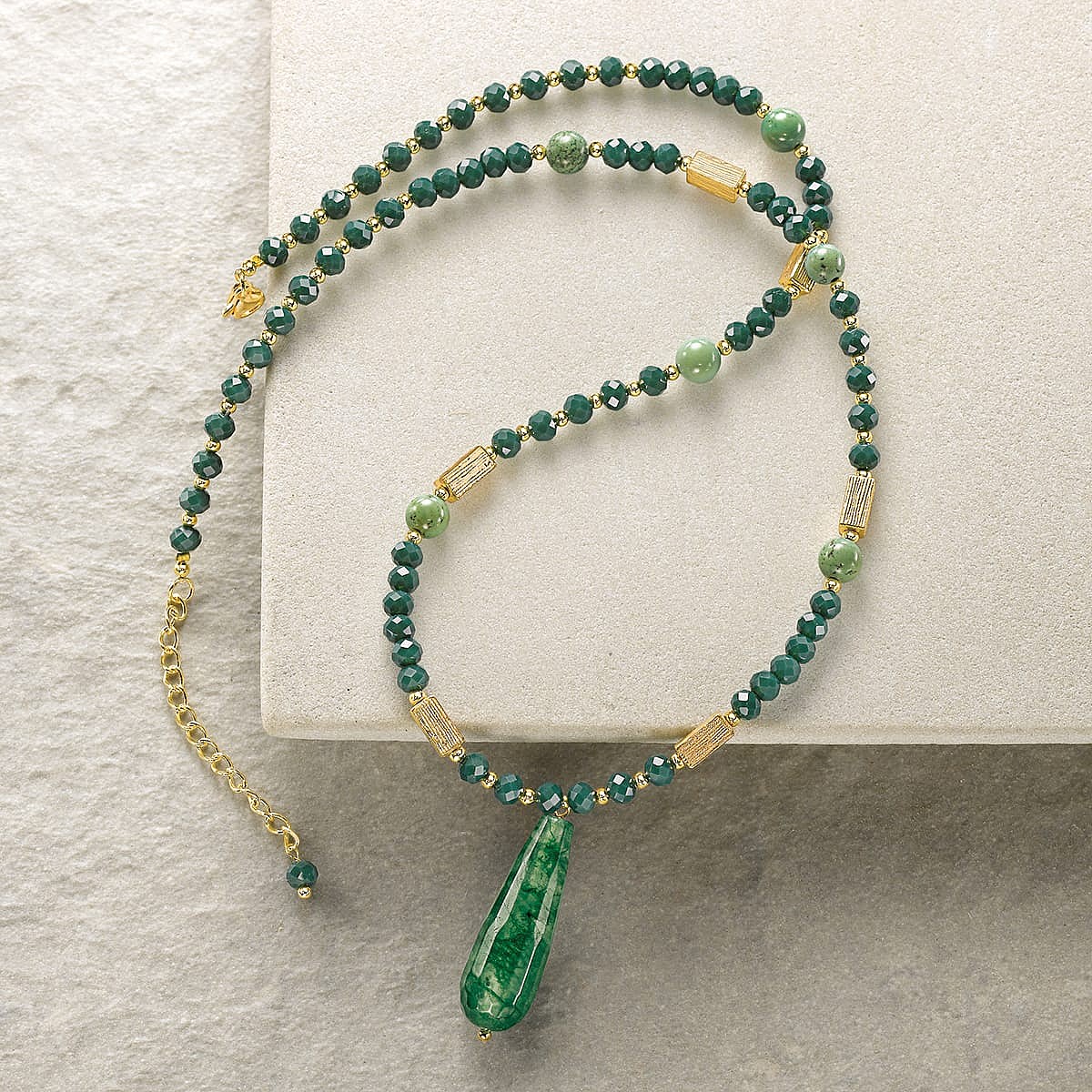 Pendentif Vert Oscille Avec Moi