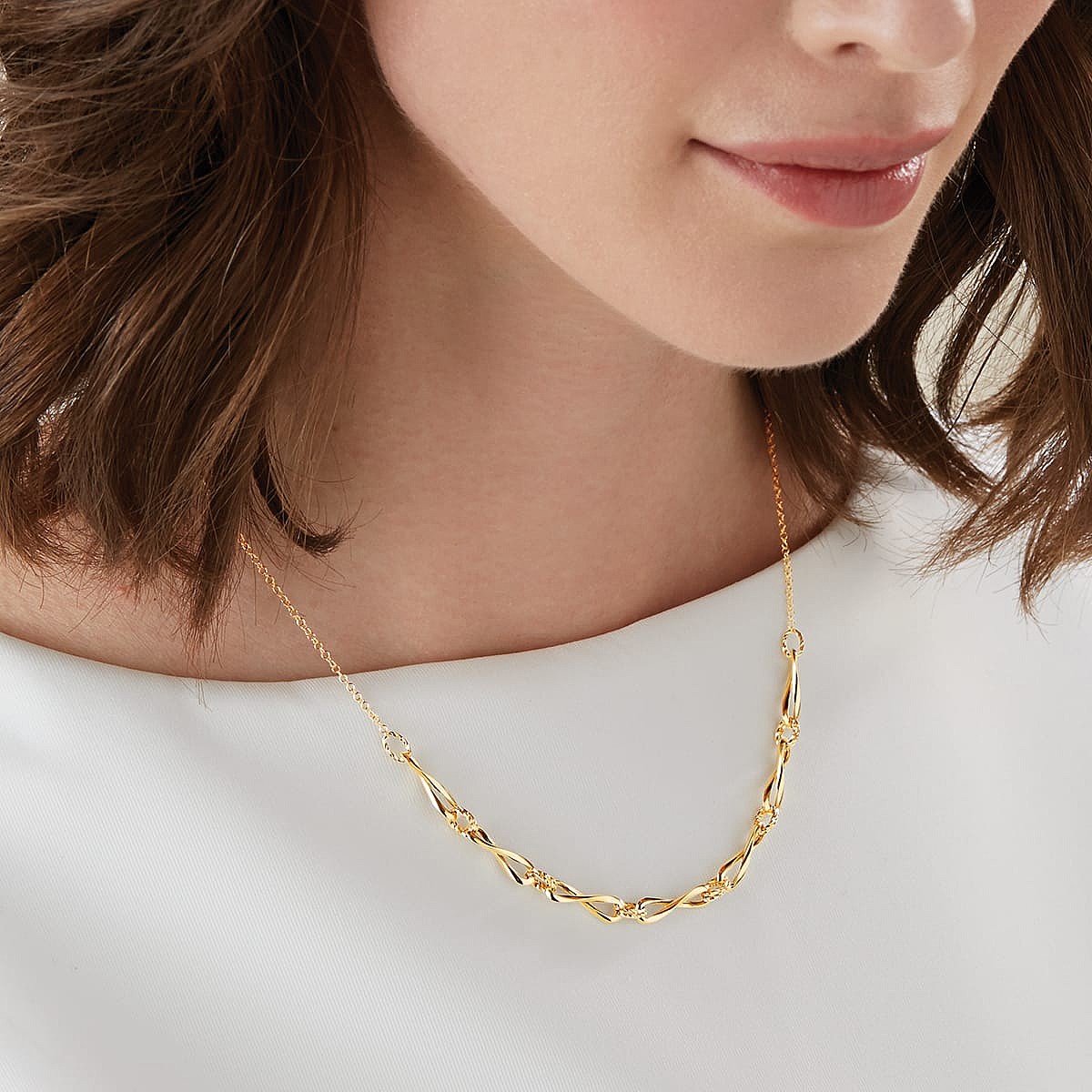 Collier en Or Idéal Infini