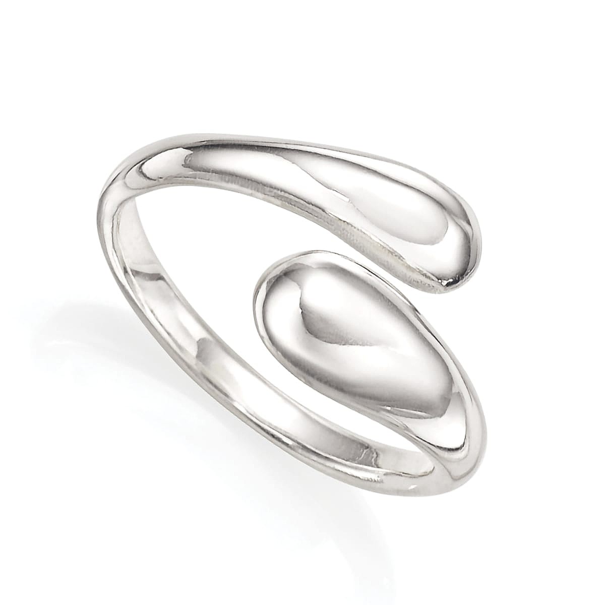 Bague en Argent Mouvement Fondu