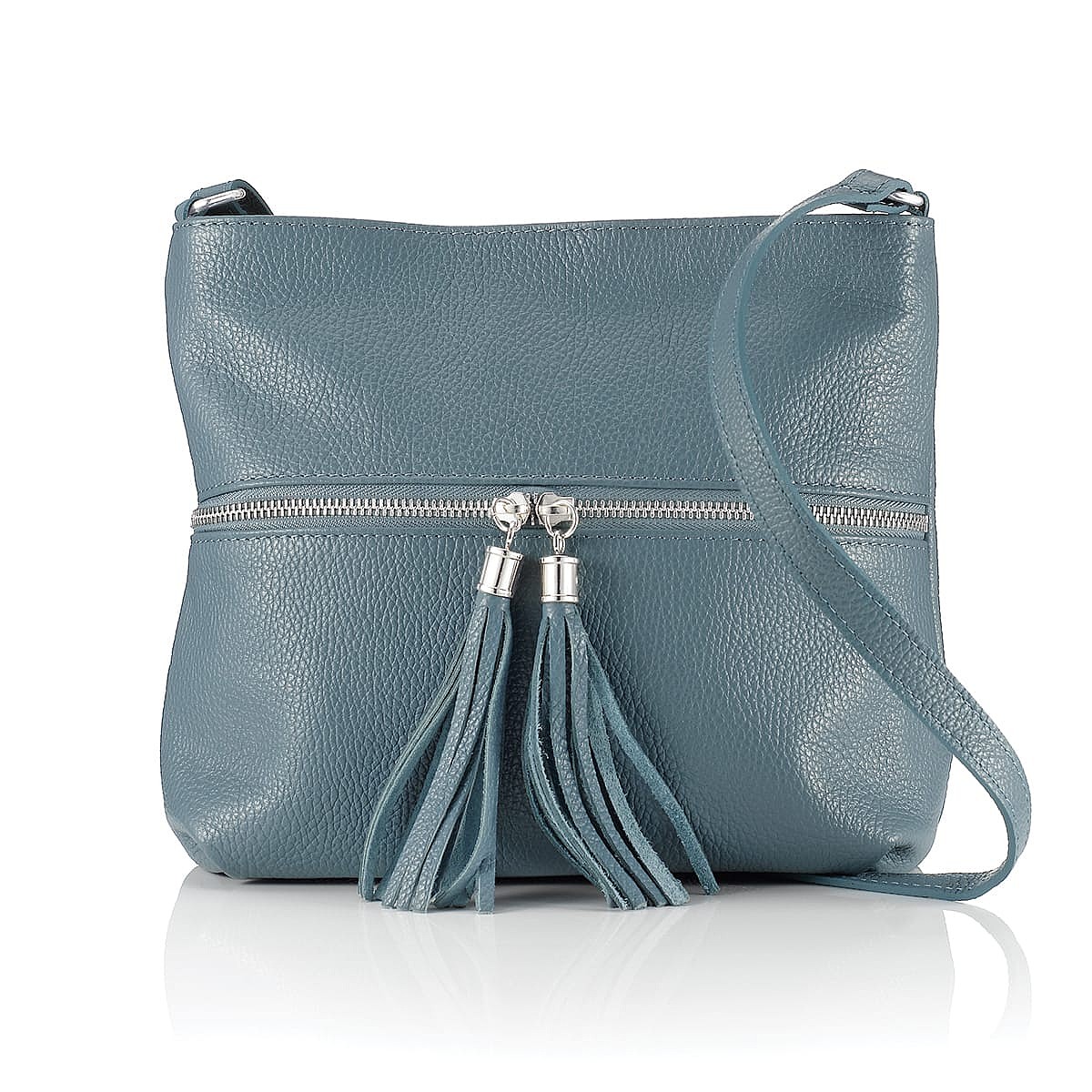 Sac Cuir Denim Pleine Vitesse