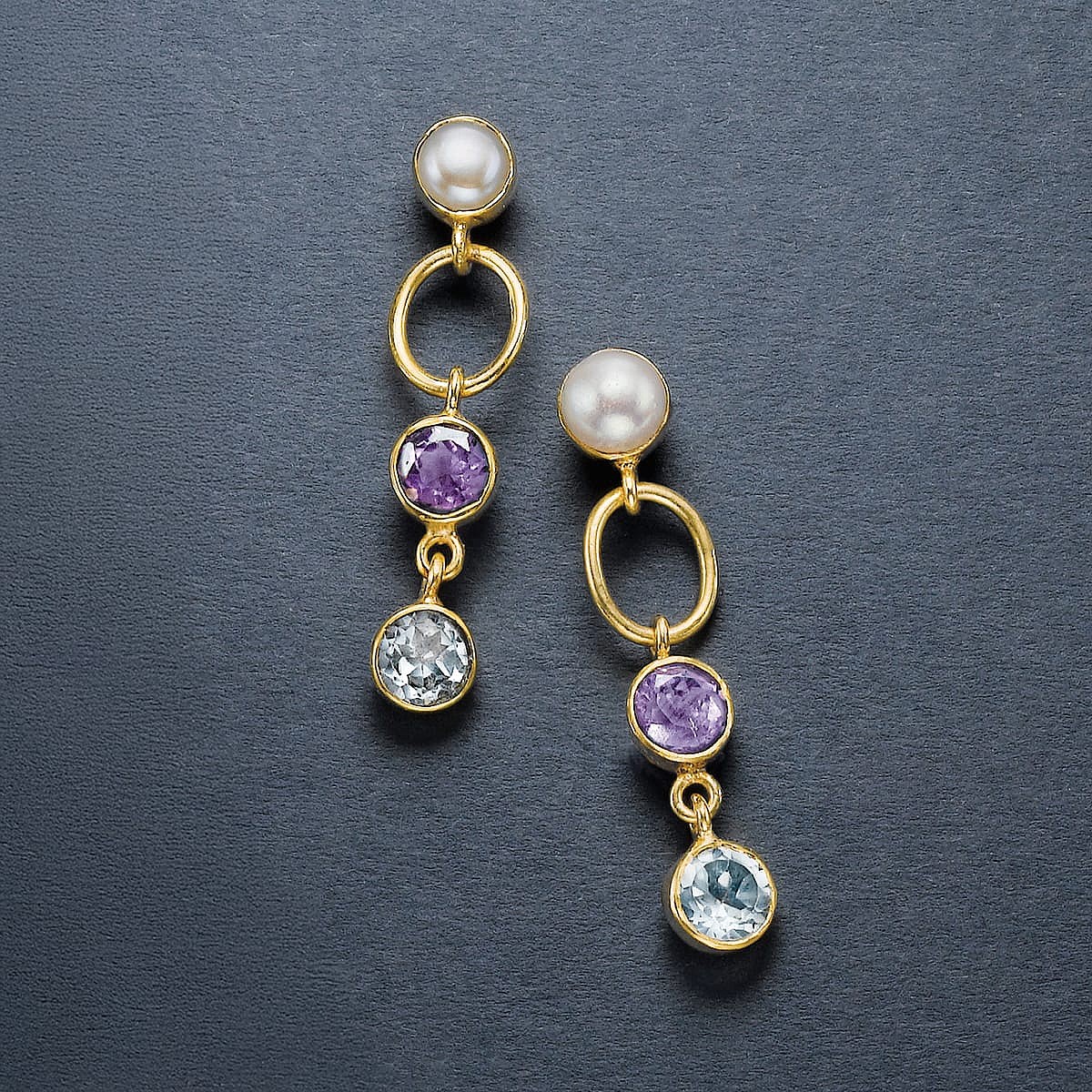 Boucles d'oreilles Poésie en Mouvement