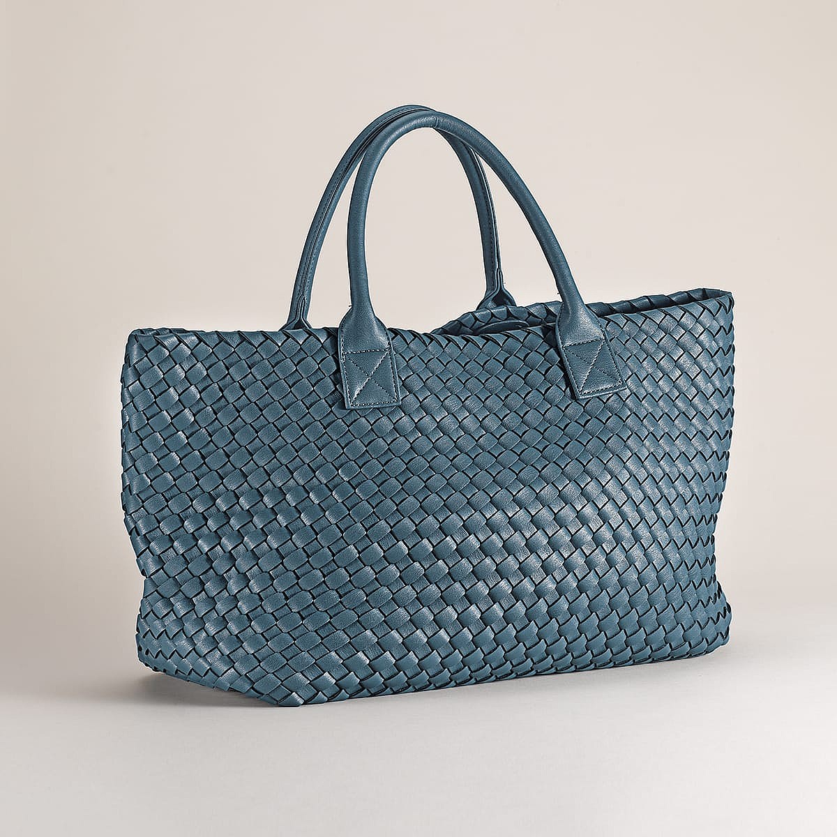 Sac en Similicuir Bleu Sarcelle