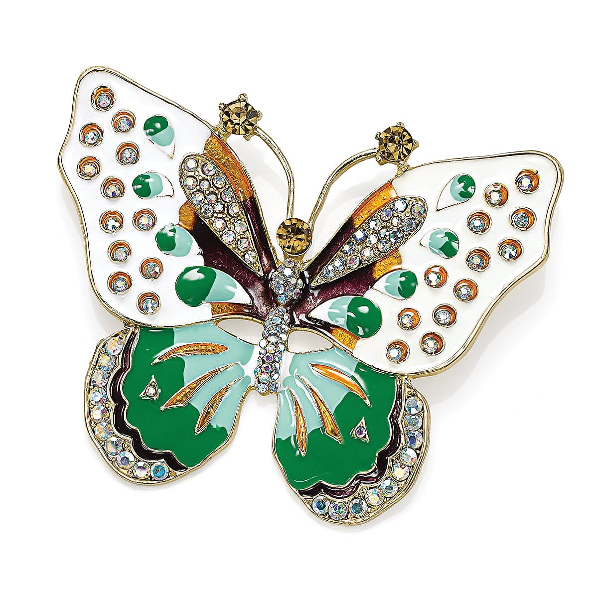 Broche Papillon Bohémien
