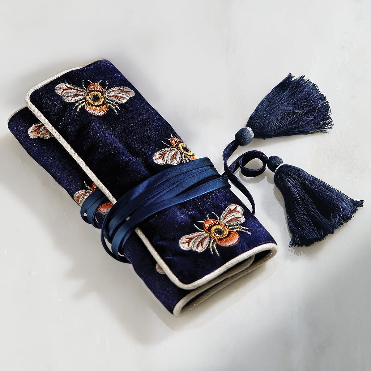 Rouleau à Bijoux Abeille Éblouissante