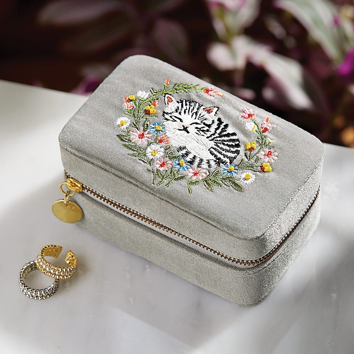 Boîte à Bijoux Chat Cosy