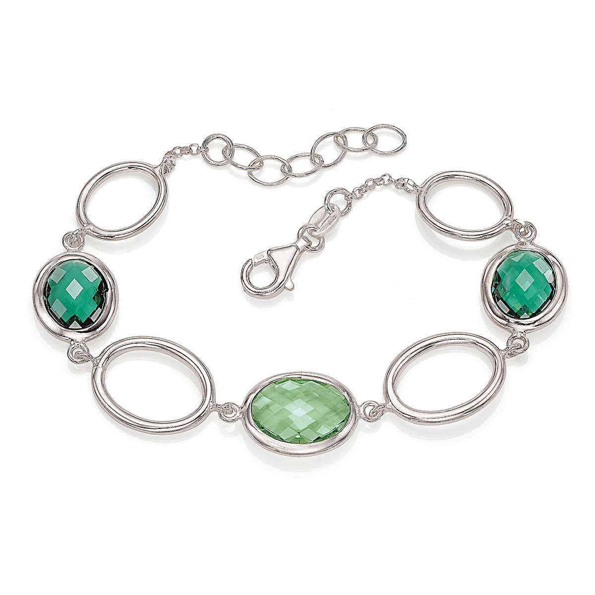 Bracelet en Argent Ouvert à l’Optimisme