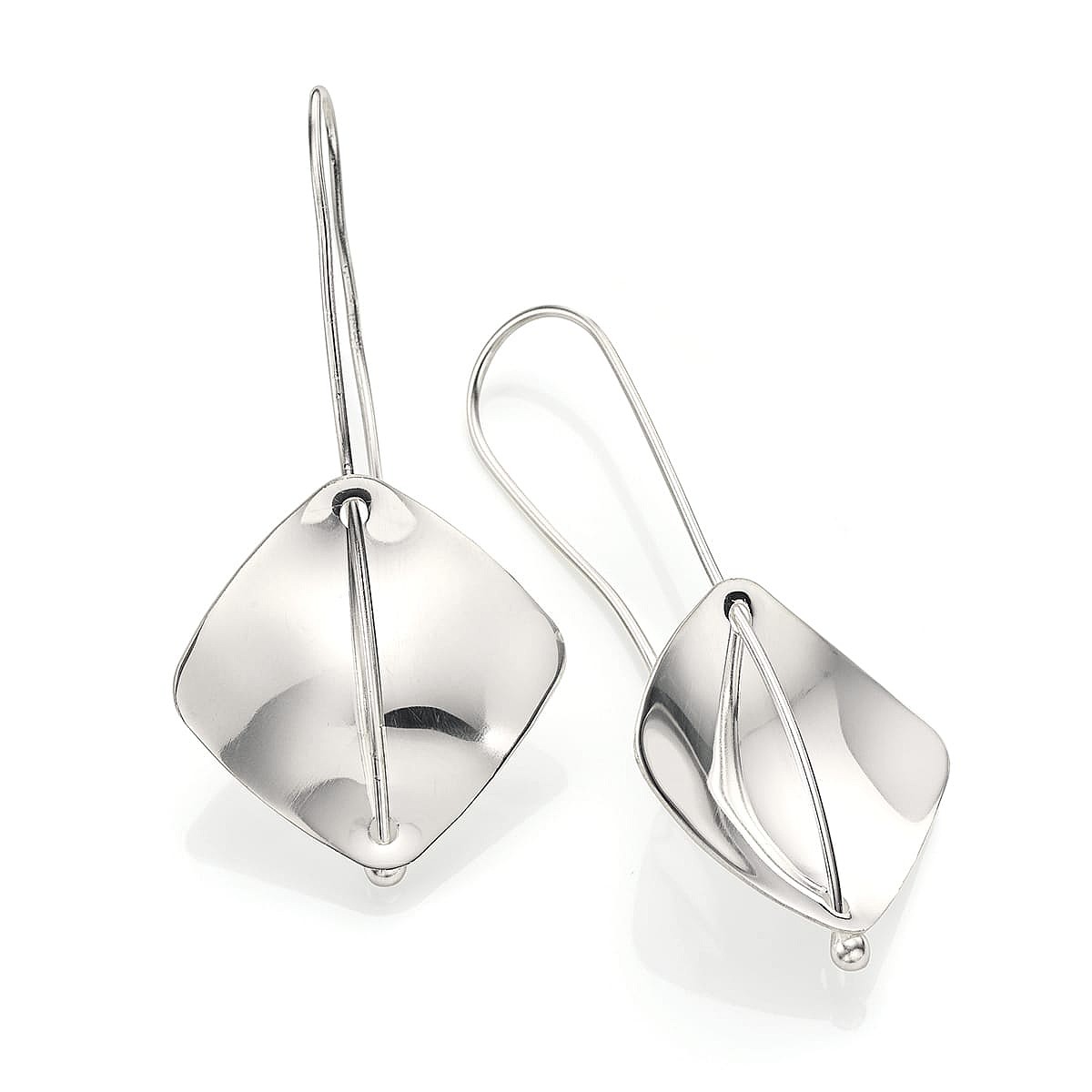 Boucles d'oreilles Argentées Signe du Temps