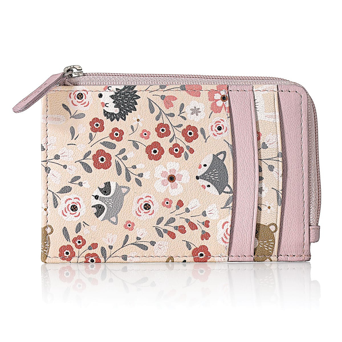 Porte-Cartes en Cuir Merveille de la Forêt