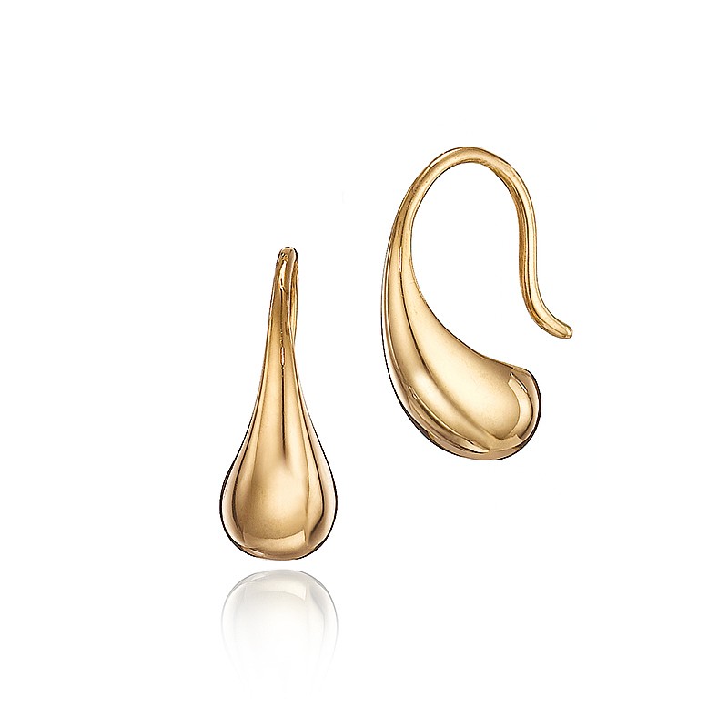 Boucles d'oreilles Gouttes d’Or Fondu